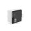 Boîtier Prise Étanche Verrouillable Noir PVC Usage Extérieur Sûr 2