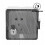 Boîtier Prise Étanche Verrouillable Noir PVC Usage Extérieur Sûr 4