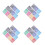 40Feuilles Alphabet Stickers Pour Décorations Créatives DIY Colorés 5