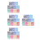 40Feuilles Alphabet Stickers Pour Décorations Créatives DIY Colorés 7