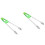 2Pièces Pince Nettoyage Extérieur Vert Confortable Résistante 3
