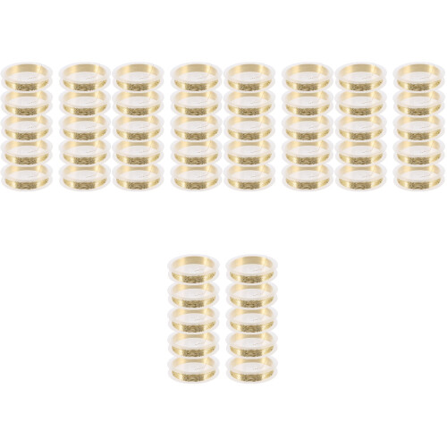 50Rouleaux En Cuivre Pour Décoration DIY 2
