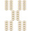 50Rouleaux En Cuivre Pour Décoration DIY 7
