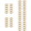 50Rouleaux En Cuivre Pour Décoration DIY 9