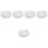 5Rouleaux Bande Élastique Blanche Extensible Pour Couture Costumes 4