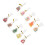 50Pièces Décor Mini Fruit En Plastique Pour Jeu Maison De 10