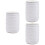 3Rouleaux Bande Stretch Blanche Polyester Pour Couture Loisirs 5