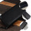 1Portefeuille PU Cuir Noir Style Long Zippé Multifonction 8