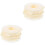 2Rouleaux Ruban Dentelle Beige Pour Couture Décoration 2