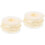 2Rouleaux Ruban Dentelle Beige Pour Couture Décoration 3