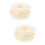 2Rouleaux Ruban Dentelle Beige Pour Couture Décoration 6
