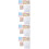 12Feuilles Autocollants Numérotation Rangement Couleurs 7
