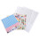 12Feuilles Autocollants Numérotation Rangement Couleurs 9