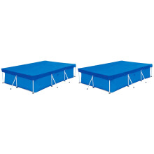 2Pièces Couverture Pluie Sol Usage Prolongé
