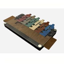 Wooden Puzzle Unlocking With Tray For Kids Educational Entertainment And Activity