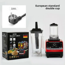 (EU)Mélangeur commercial 4500w 2l robot culinaire mélangeur smoothie pour boissons outil
