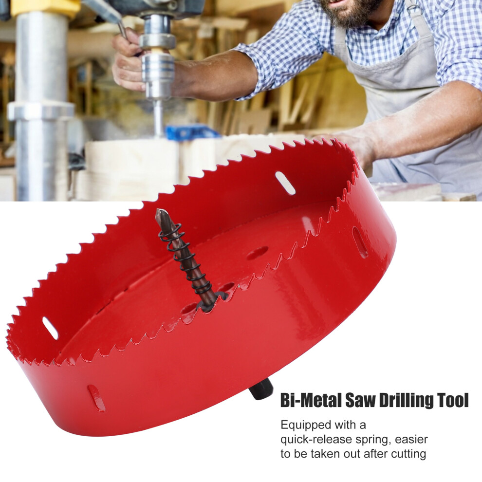 165mm BiMetal Hole Cutter for Drills