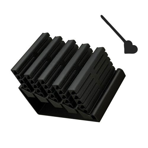 Practical Clear Organizers For Easy Access To Your Daily-Black
