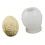 Silicone Easter Eggs Mold with Embossed-embossed flowers and 1