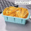 Silikon-Kuchenbackformen und Backformen Silikon-Muffinförmchen Kuchenbacksets Grau 4