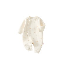 3 Layers Bodysuit Romper Autumn-yellow bear 3 to 6 months