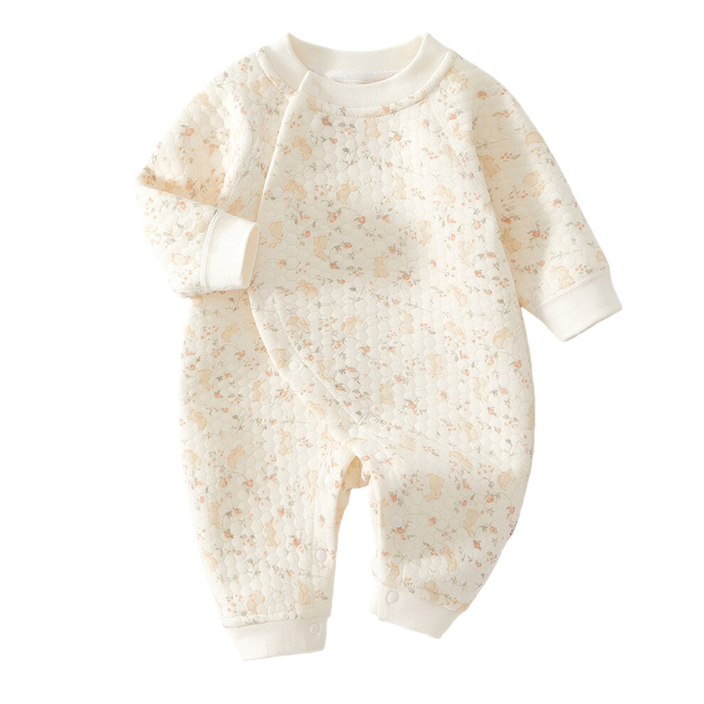 3 Layers Bodysuit Romper Autumn Costume-bunnys 12 to 18 months