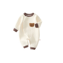 Jumpsuit Bodysuit Boys Girls Romper-Twist bear 3 to 6 months