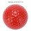 Schwimmender Übungsball Golf Rot Kunstharz 21