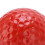 Schwimmender Übungsball Golf Rot Kunstharz 1