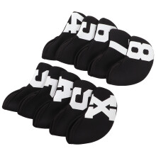 Numbered Iron Headcovers 10-Piece Set