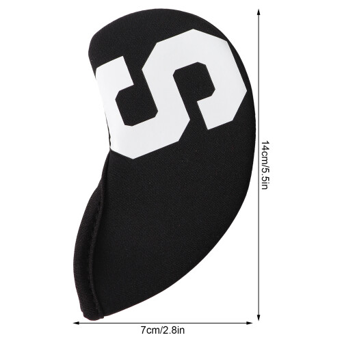 Golf Iron Headcover Pack - 10 Neoprene Covers