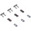 ATV Motorcycle 530H Chain Link Clips 17