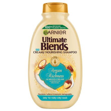 3 x Garnier Ultimate Blends Argan Richness Shampoo 400ml
