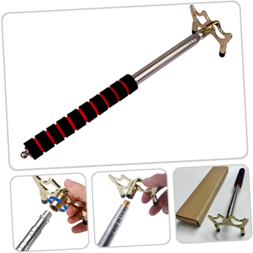 Replaceable Snooker Cue Hook Wear-resistant Pool Hook for Billiard Table Copper Material 2