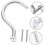 2 Sets Snooker Table Cue Hook Holder Pool Table Rack Hook Chrome Rest Hook for Snooker Accessories 8