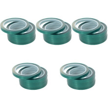 25Rouleaux Ruban Adhésif Haute Température Vert Pet