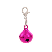 30Pcs MultiFunctional Pet Bells Collar Charm Pendant-Rose Red