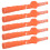 5PCS Training Golf Hand Grip Rubber Orange 1