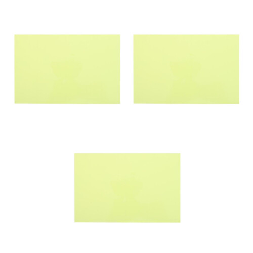 3Feuilles Stickers Fabrication De Figurines Plastiques Phosphorescents