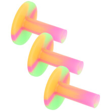 3-Pack Rubber Golf Tees – Stylish & Portable