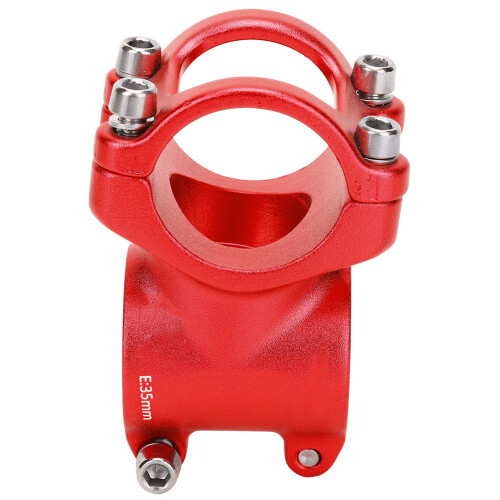 LUNJE 31.8mm Red Short Stem Riser