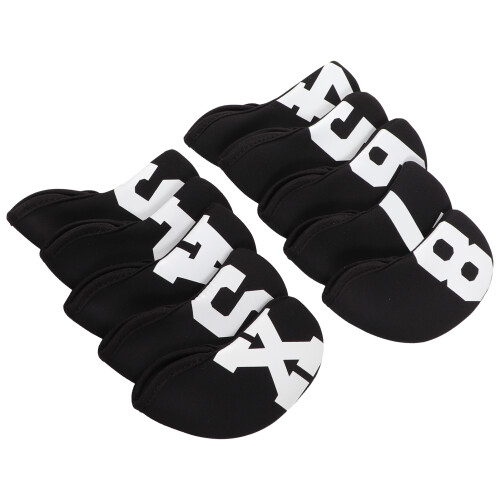 Golf Iron Headcover Pack - 10 Neoprene Covers