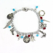 Kristallen kralen bedelarmband vintage sieraden handketting voor dames gebaseerd op filmstijl