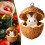4 Stück Weihnachtsbaumschmuck, bruchsicherer-5 6