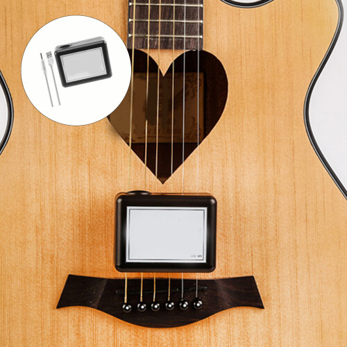 Advanced Digital Tuner ABS Texture for Guitar with Multiple 1