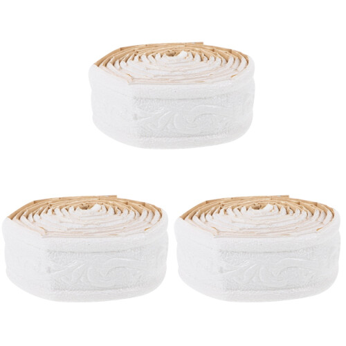3Rouleaux Moulure D'angle Adhésive PVC Flexible Pour Maison