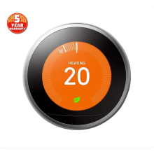 Nest Learning Thermostat Gen 3 Stainless Steel - Refurbished