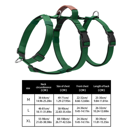 Hundegeschirr-Weste, Trainingsgeschirre, robuste,-Blau XL 2