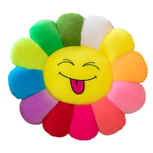 Soft Sunflower Cushion for Sofa Use