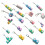Cute Puss Shaped Keypad Button Stress Reliever Squeeze Toy-E 2